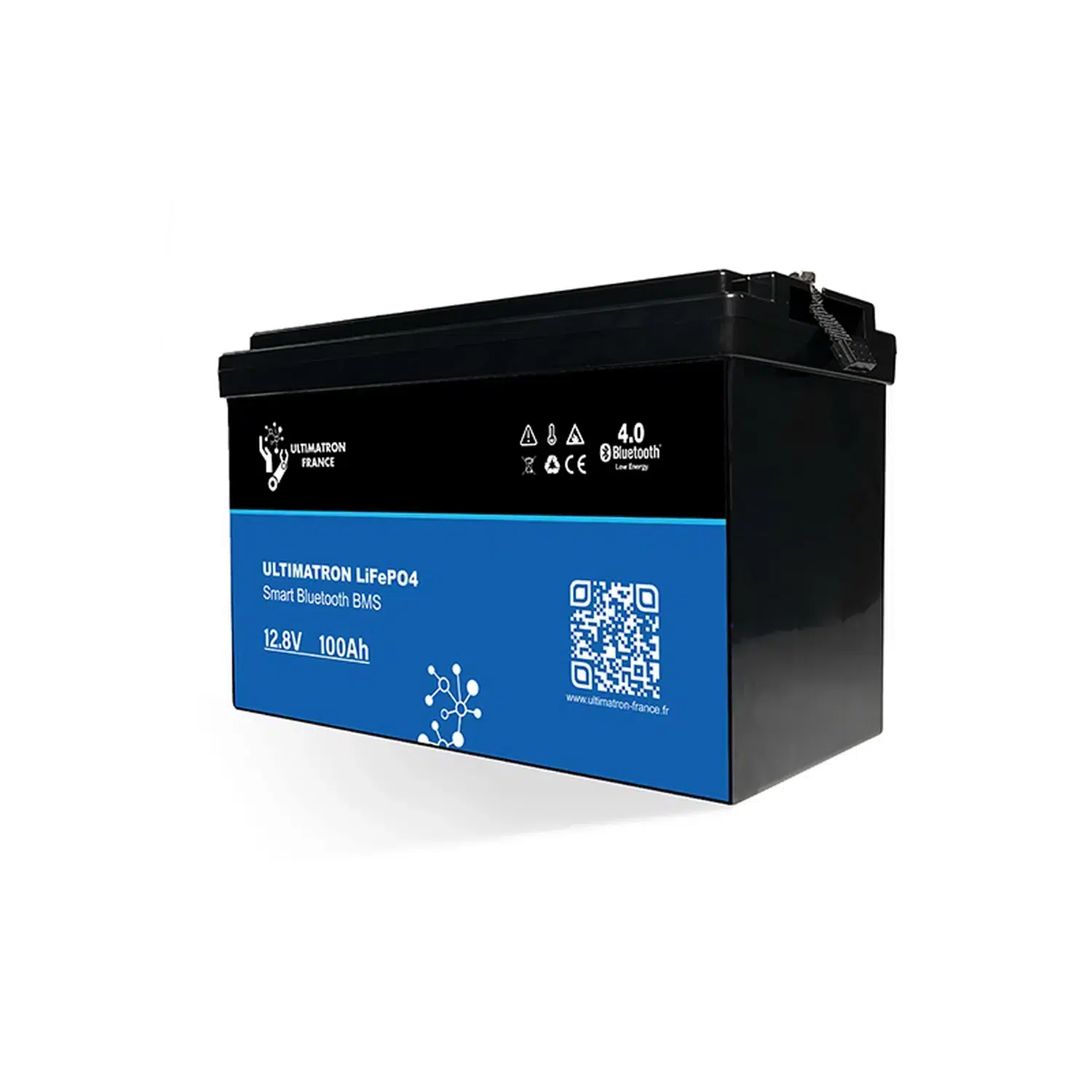 Batterie lithium ULTIMATRON LiFePO4 Smart BMS 12V / 200Ah