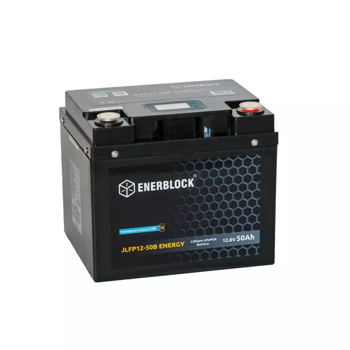 baterija-enerblock-jlfp12-50B 12V 50Ah baterija, enerblock jlfp12-50B