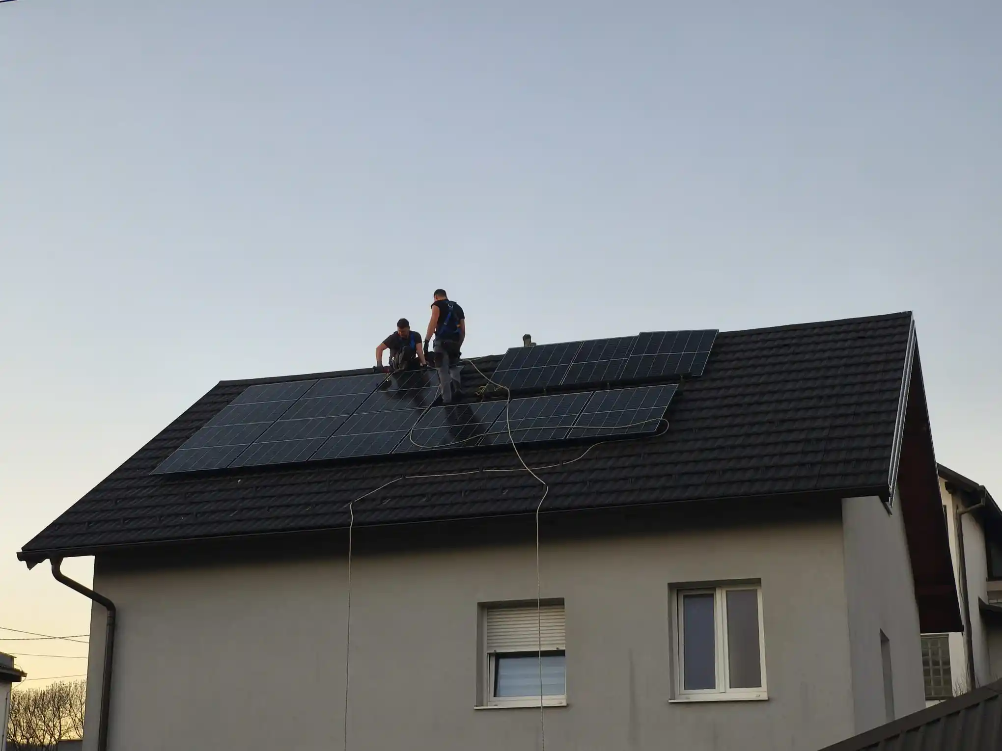 Solarne elektrane u Hrvatskoj 2026 4 montaza solarnih panela na krovu energy2store